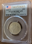 2020-S 25C Weir Farm NP First Strike PR70DCAM
