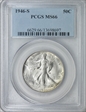 1946-S 50C MS66
