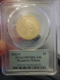 2013-S $1 Woodrow Wilson PR70DCAM
