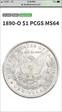 1890-O $1 MS64