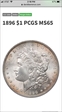 1896 $1 MS65