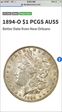 1894-O $1 AU55