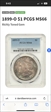 1899-O $1 MS66