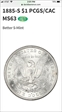1885-S $1 MS63