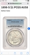 1898-S $1 AU58