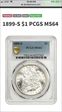 1899-S $1 MS64