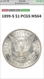 1899-S $1 MS64