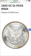 1883-CC $1 MS64