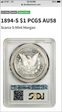 1894-S $1 AU58