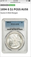 1894-S $1 AU58
