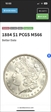 1884 $1 MS66