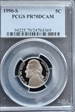 1990-S 5C PR70DCAM