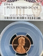 1994-S 1C PR70DCAM