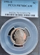 1991-S 5C PR70DCAM
