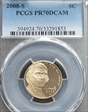 2008-S 5C PR70DCAM