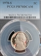 1978-S 5C PR70DCAM
