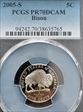 2005-S 5C Bison PR70DCAM