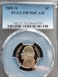 2001-S 5C PR70DCAM