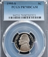 1995-S 5C PR70DCAM