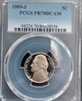 1989-S 5C PR70DCAM
