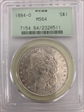 1884-O $1 MS64
