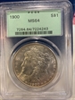 1900 $1 MS64
