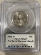 2009-D 25C Northern Mariana Islands MS67