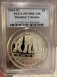 2010-W $1 Disabled Veterans PR70DCAM