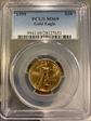 1999 $10 Gold Eagle MS69