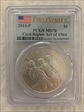 2014-P $1 Civil Rights Act of 1964 First Strike MS70