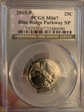 2015-P 25C Blue Ridge Parkway NP MS67