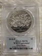 2018-P $1 WWI Centennial First Strike Wreath MS70