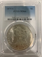 1879-S $1 MS64