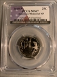 2019-S 25C American Memorial NP MS67