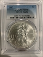 2002 $1 Silver Eagle MS70
