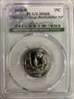 2020-P 25C Marsh-Billings-Rockefeller NP MS68