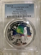 2013-P $1 Aurora Australis Antarctic Territory PR70DCAM