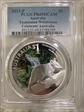 2011-P $1 Tasmanian Wilderness Celebrate Australia PR69DCAM