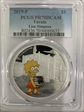 2019-P $1 Lisa Simpson Colorized PR70DCAM