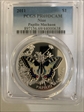 2011-MW $1 Papilio Machaon PR69DCAM