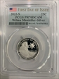 2022-S 25C Wilma Mankiller-Silver First Day of Issue PR70DCAM