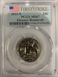 2023-S 25C Eleanor Roosevelt First Strike MS67