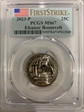 2023-P 25C Eleanor Roosevelt First Strike MS67