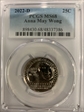 2022-D 25C Anna May Wong MS68