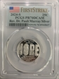 2024-S 25C Rev. Dr. Pauli Murray Silver First Strike PR70DCAM