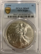 1999 $1 Silver Eagle MS69