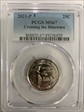 2021-P 25C Crossing the Delaware MS67
