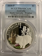 2010-P $1 South Australia - Wombat PR69DCAM