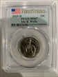 2025-D 25C Ida B. Wells First Strike MS67