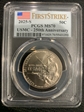 2025-S 50C USMC - 250th Anniversary First Strike MS70